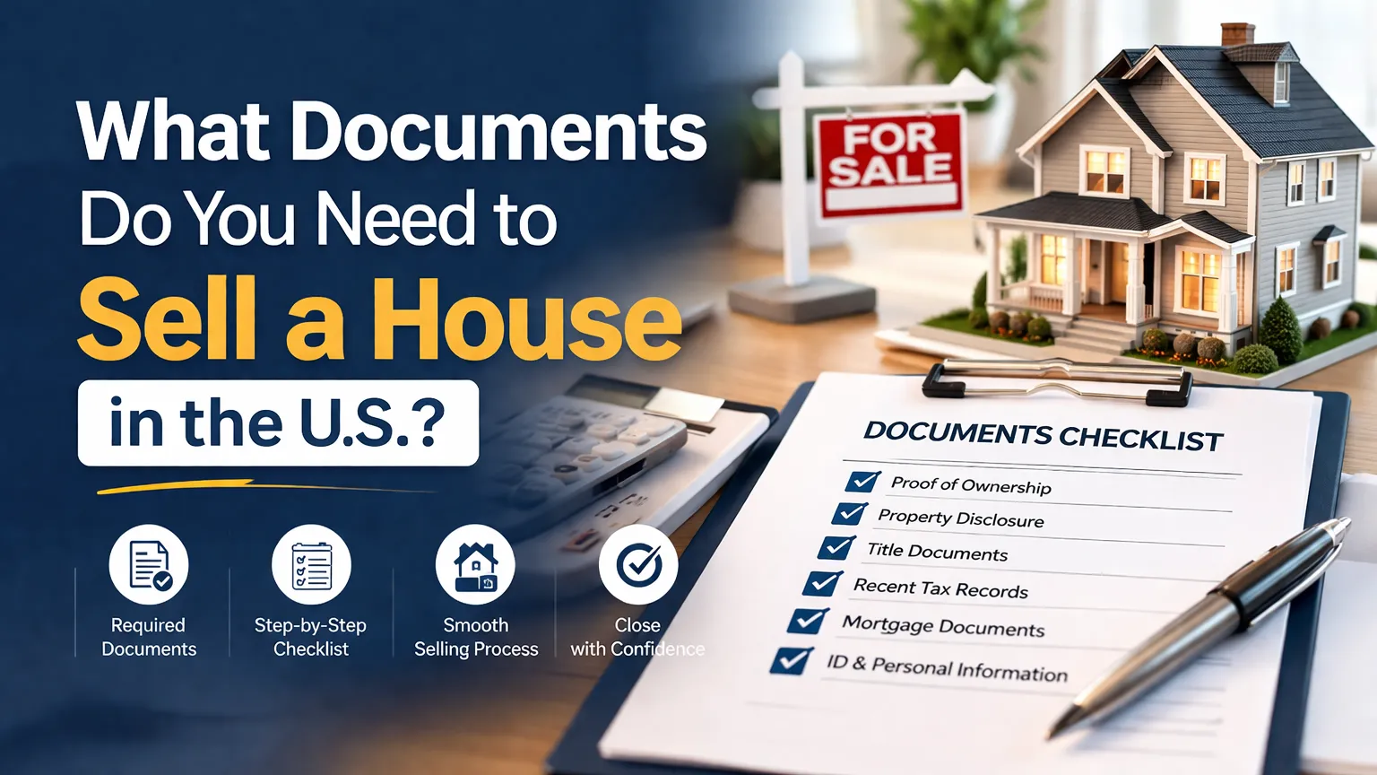 Documents Do You Need to Sell a House
