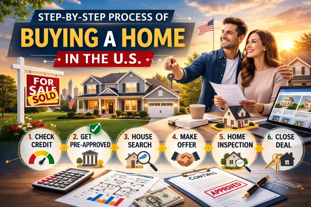 Step-by-Step Process of Buying a Home in the U.S.