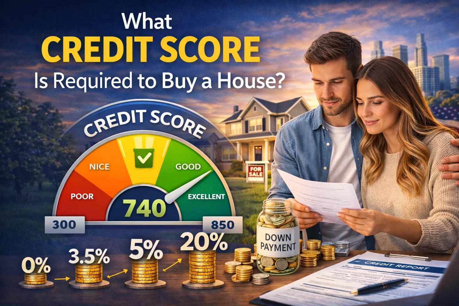 What Credit Score Is Required to Buy a House