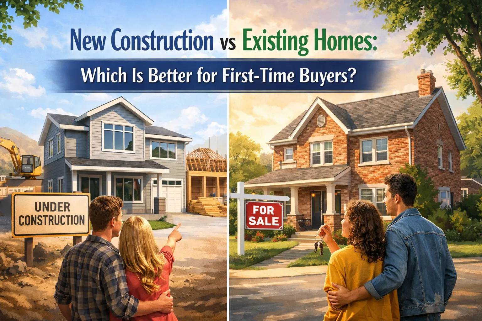 New Construction vs Existing Homes