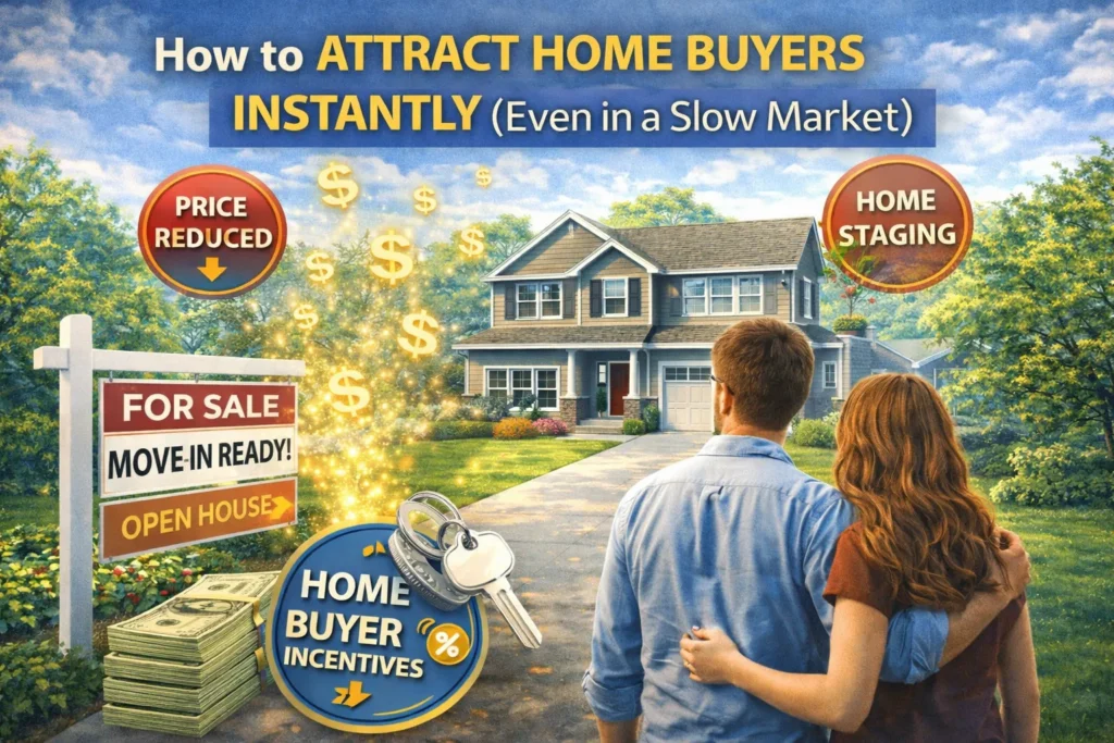 How to Attract Home Buyers Instantly (Even in a Slow Market) – 2026 Edition